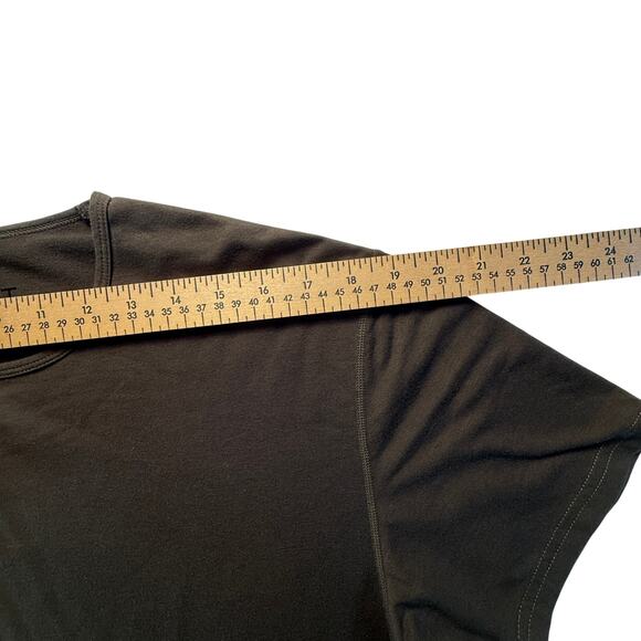 BYLT Basics Drop-Cut Short Sleeve T-Shirt Men’s Brown Crew Neck Size Medium - Picture 4 of 7